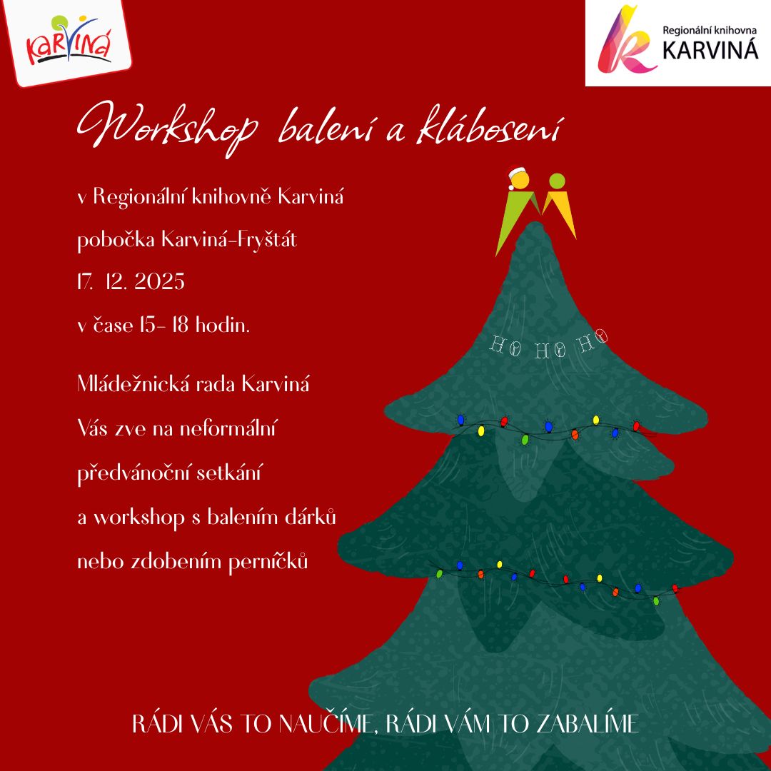 Workshop s balením dárků a klábosením